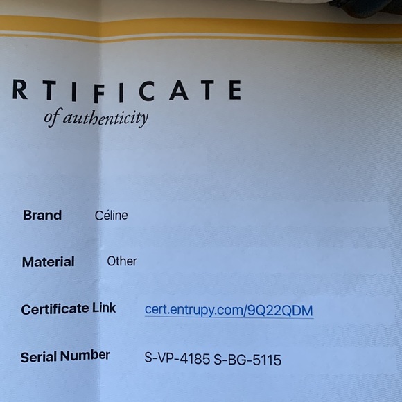 Rare Celine Micro Luggage Bag. Classic black & white leather with COA - Picture 15 of 15